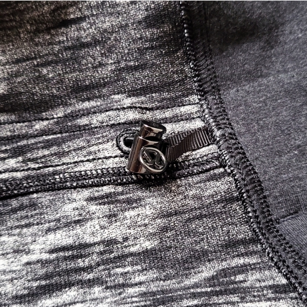Lululemon Dark Grey Hoodie With Thumb Holes Size 4, EUC - Picture 11 of 17
